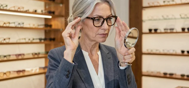 Lunettes et cheveux gris : comment choisir la couleur parfaite pour sublimer votre style Lunettes et cheveux gris : comment choisir la couleur parfaite pour sublimer votre style